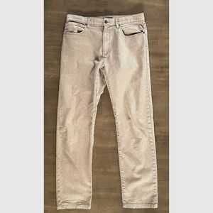 Huckberry's Proof Rover Men's Pant Straight Leg 34 Waist 32 Inseam Brown